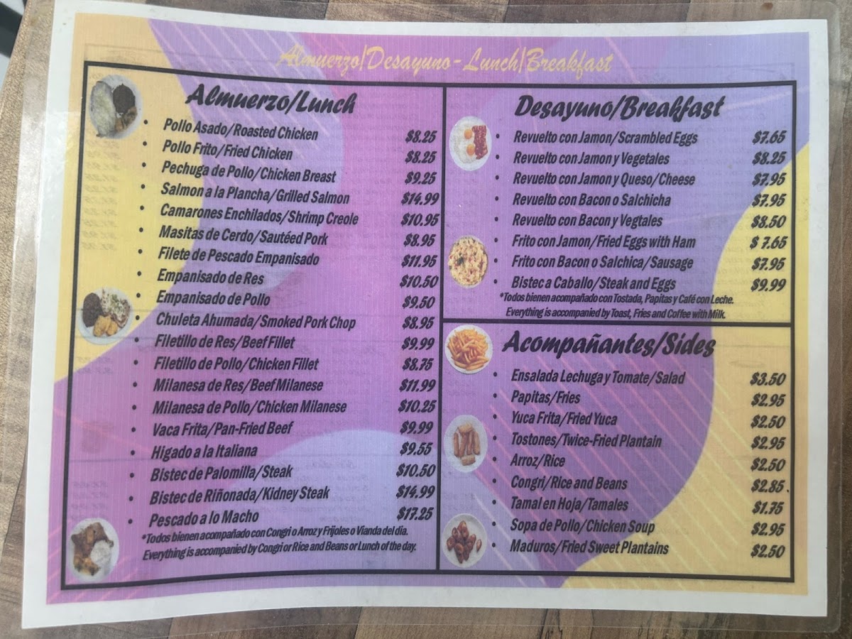 Arahi's Bakery Menu - Image 2
